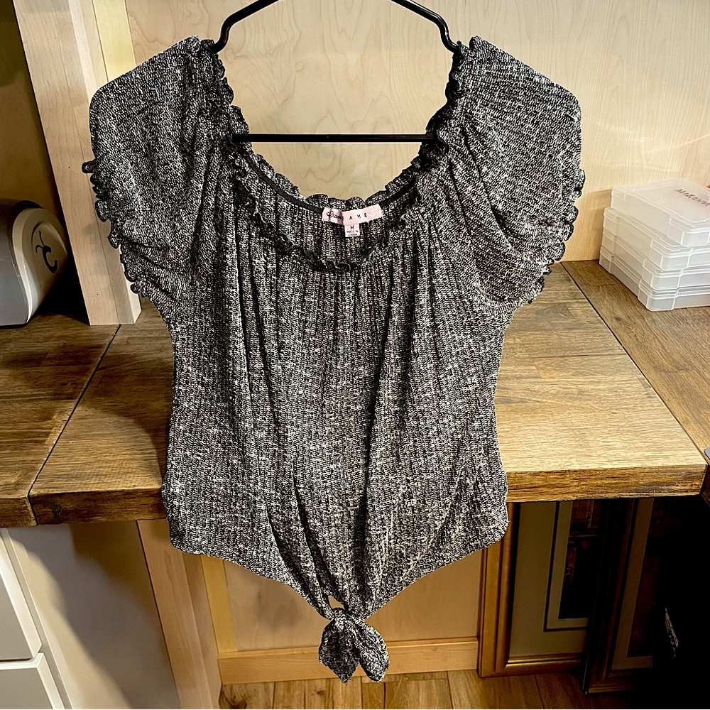 Black Crop Top